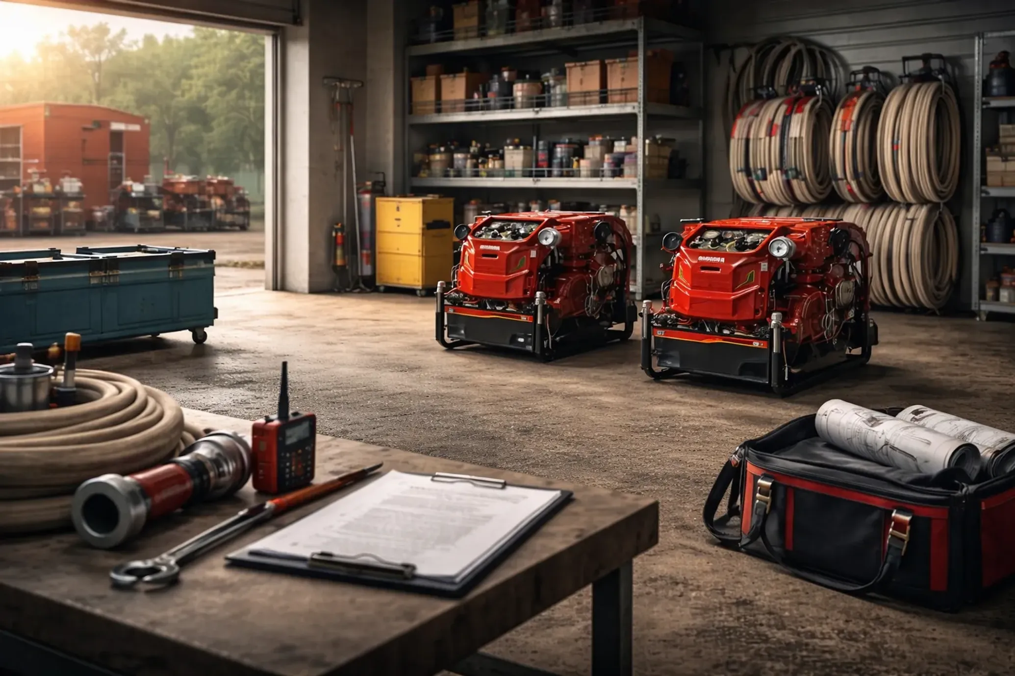 Portable fire pump sales and support consultation