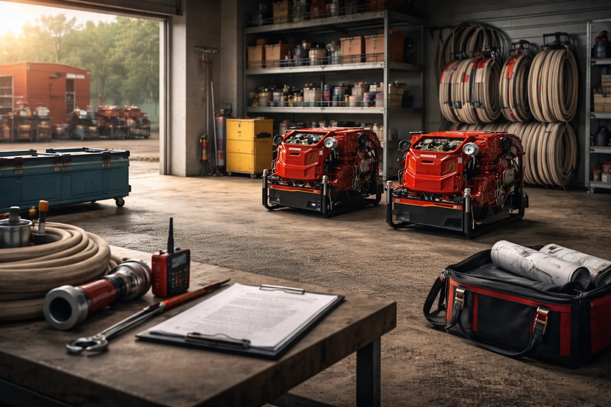 Portable fire pump sales and support consultation